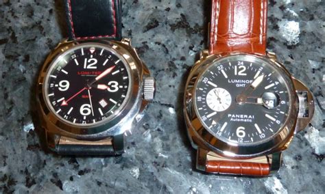 Lum Tec M27 GMT vs Panerai PAM 88 Luminor GMT